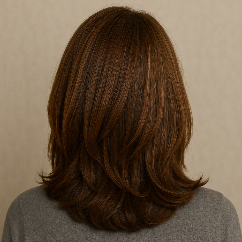 Mid Brown Wigs